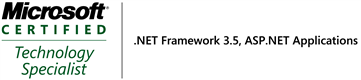 MCTS: .NET Framework 3.5, ASP.NET Applications